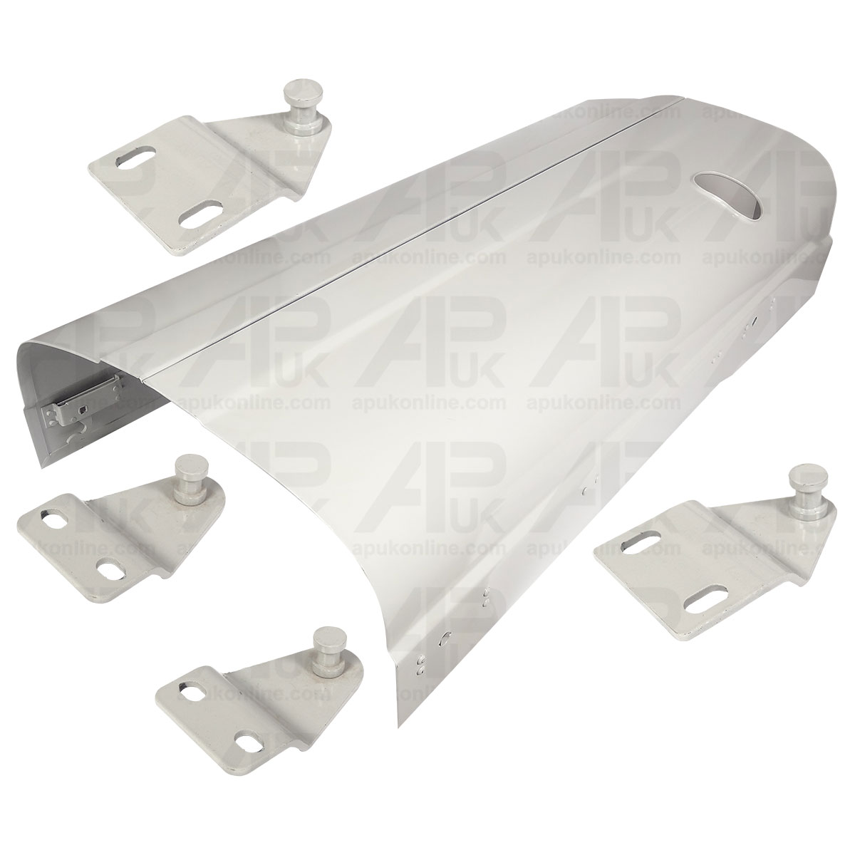 Bonnet Hood Panel with 4x Catch Brackets for Fordson Power Super Major Tractor