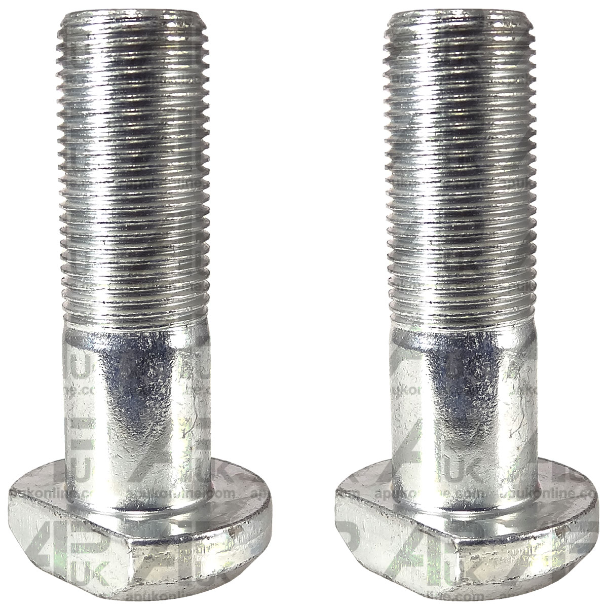2x Wheel Studs 3/4&quot; for Ford 4000 4600 5000 5600 6600 7000 7600 7610 335 Tractor