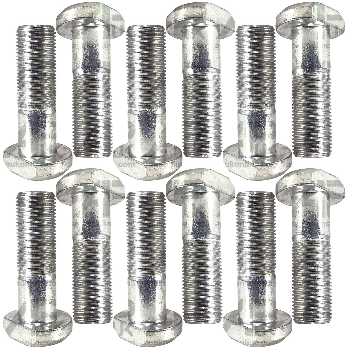 12x Wheel Studs 3/4&quot; for Fordson Power Super Major New Holland 5640 6640 Tractor