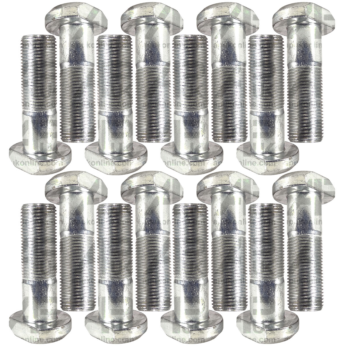 16x Wheel Studs 3/4&quot; for Ford 7500 5550 750 755A 555A 555B 655A Backhoe Loader