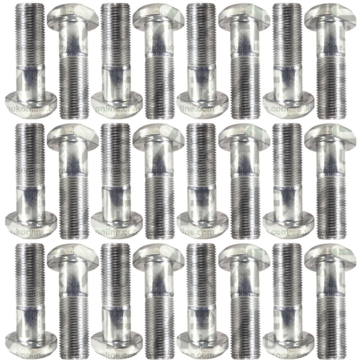 24x Wheel Studs 3/4&quot; for Ford 4610 4630 4630 5110 5610 6610 6700 6710 Tractor