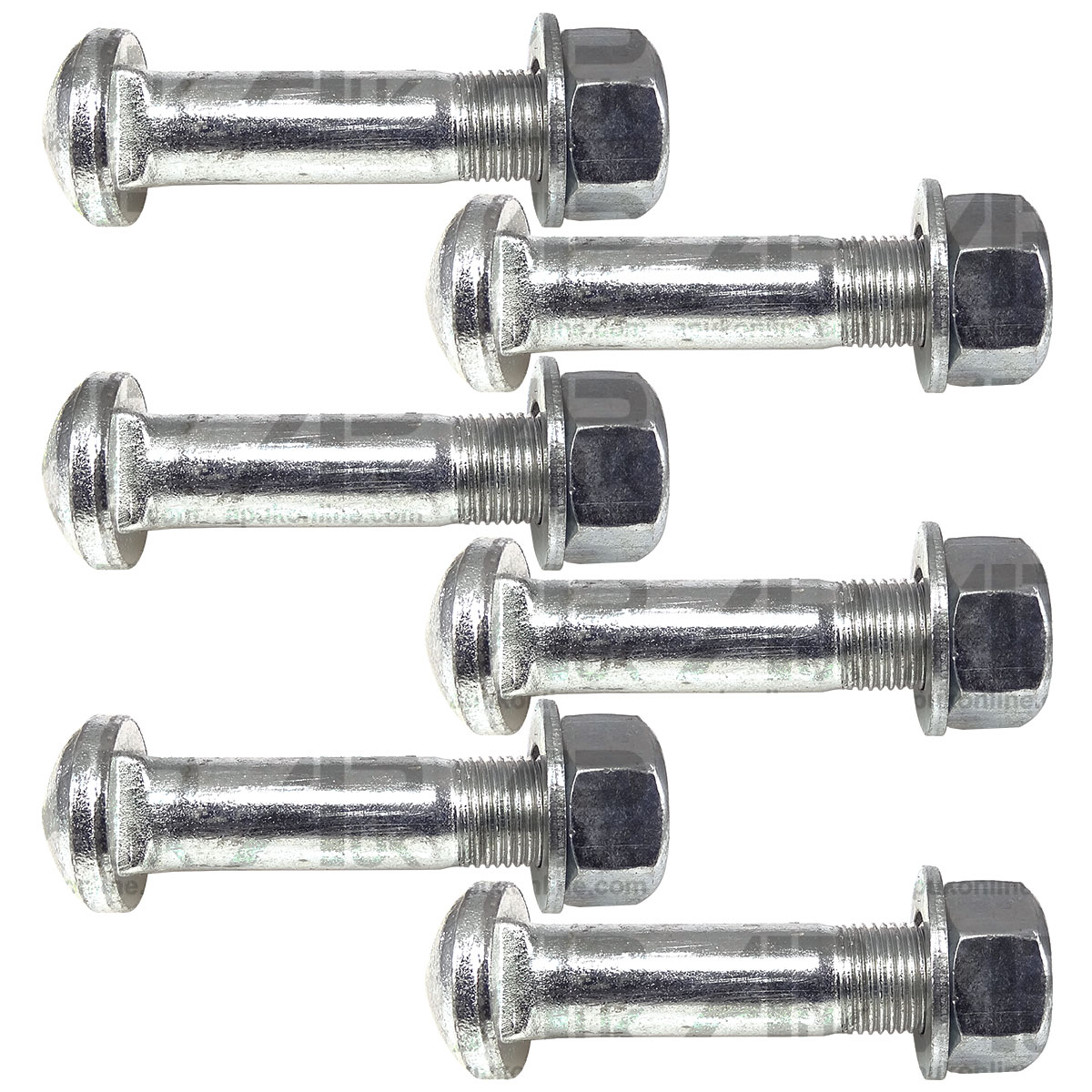 6x Wheel Rim Bolts Nuts 5/8&quot; for Case International IH 3210 3220 3230 Tractor