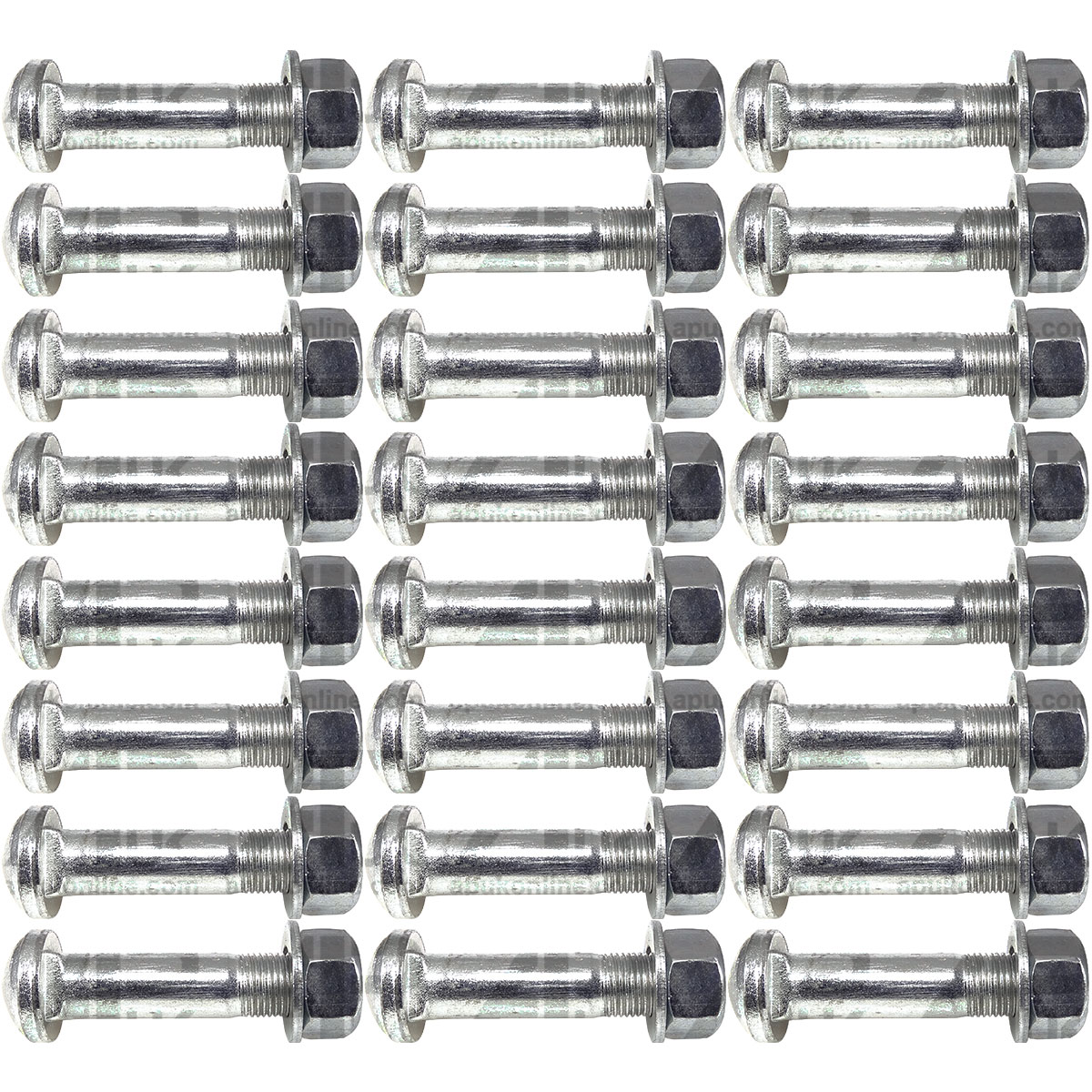 24 Wheel Rim Bolts Nuts 5/8 for Case International IH 395 485 495 585 XL Tractor