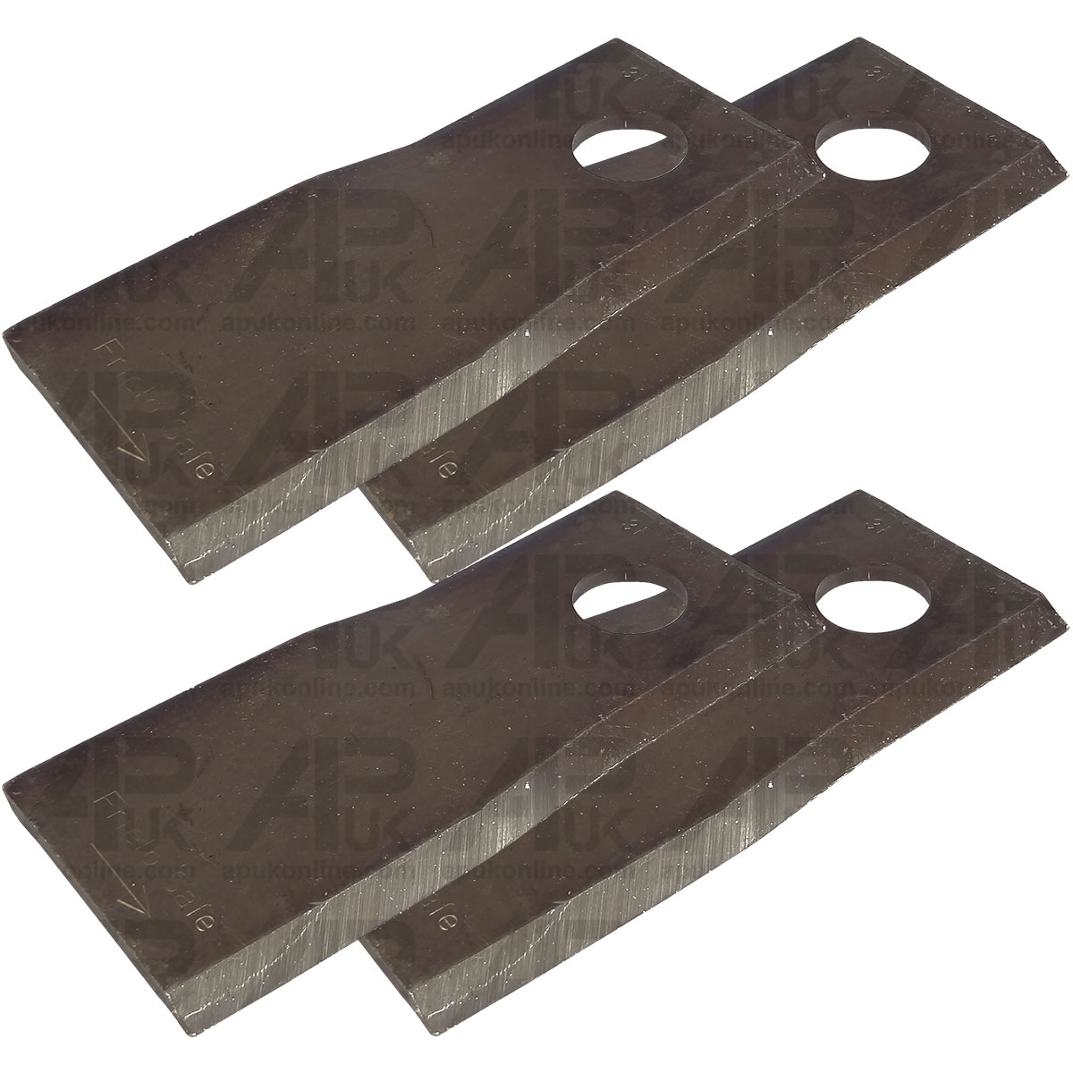 4x Blades LH ACW for Kuhn FC883 GMD283 GMD400 GMD500 GMD600 GMD600 Mower