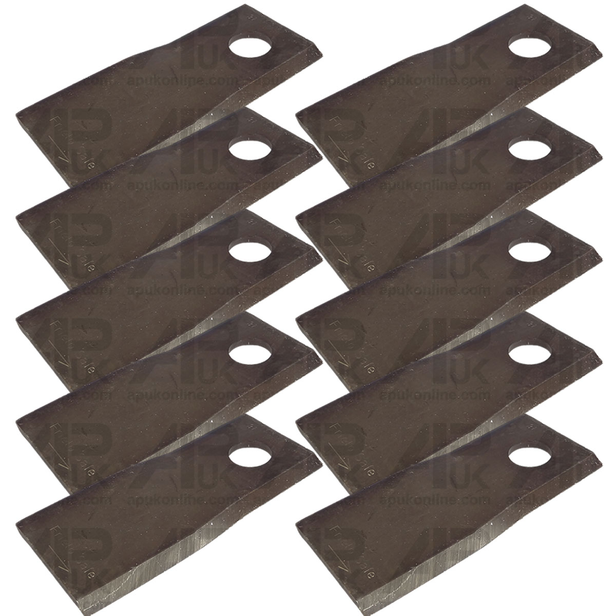 10x Blades LH ACW for Vicon CM2004 CMP1700 CMP3001 DMP2400 DMP2401 Mower