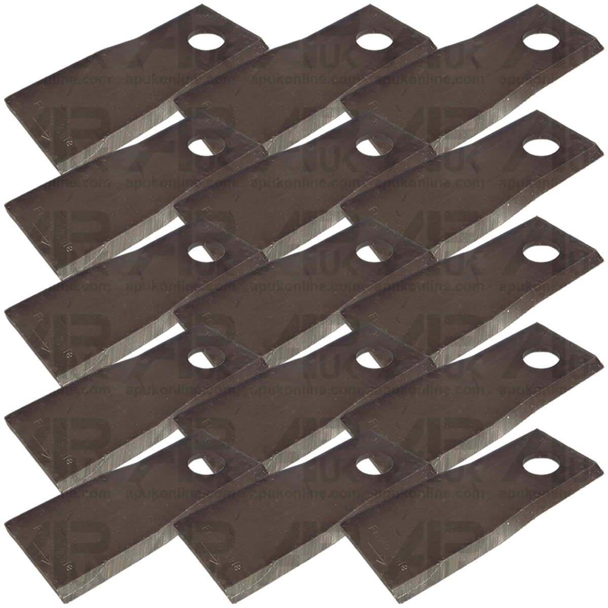 15x Blades LH ACW for Kuhn GMD600 GMD700 GMD700 GMD800 GMD800 Mower