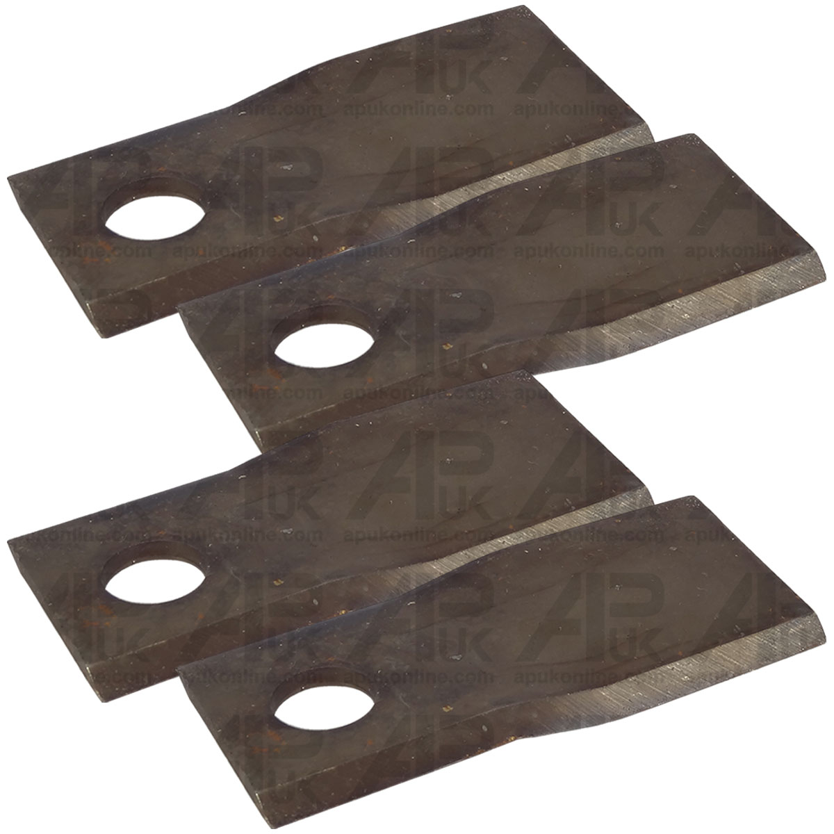 4x Blades RH CW for Kuhn FC202 FC243 FC250 FC280 FC283 FC300 FC302 Mower