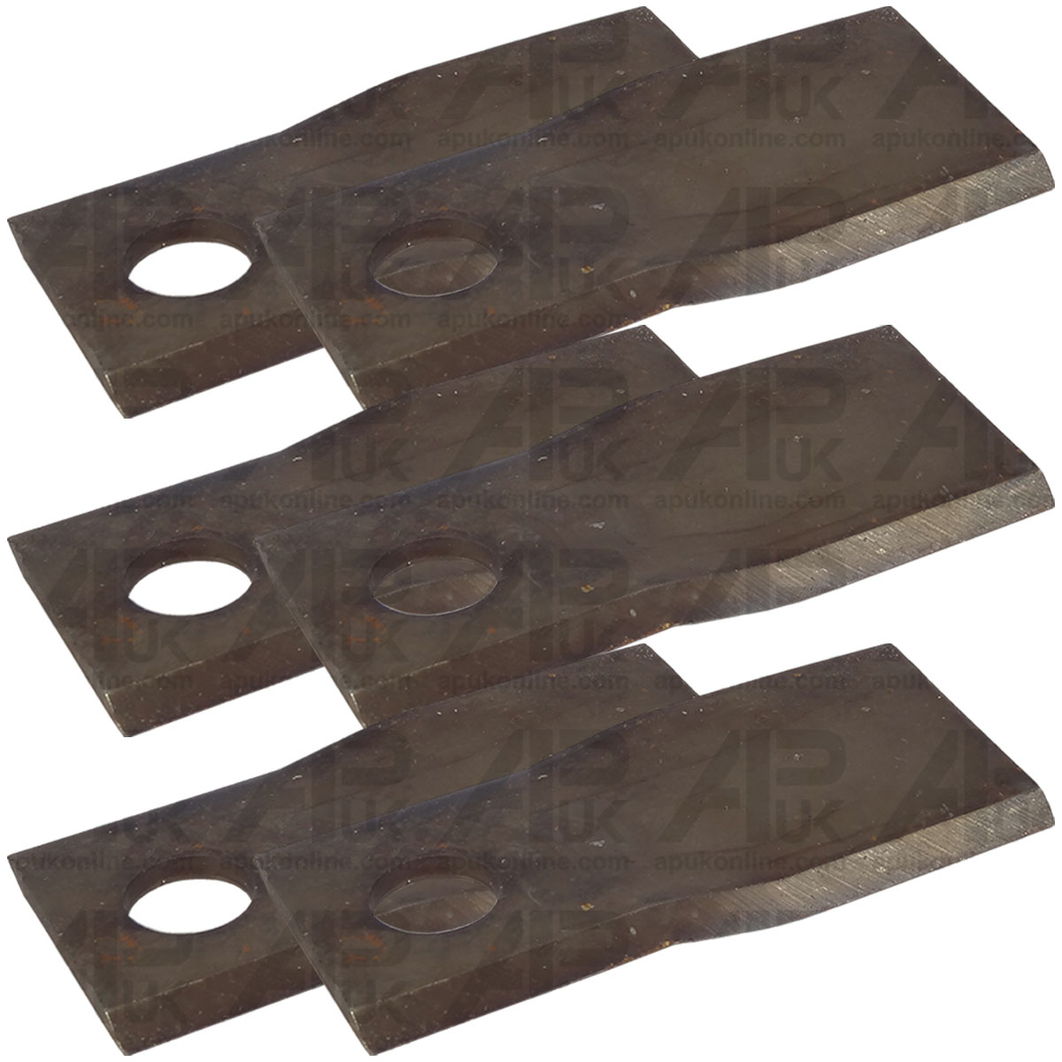 6x ACW Blade for Vicon GMR2400 GMR3200 GMT2400 GMT3200 UM3200 Mower Implement