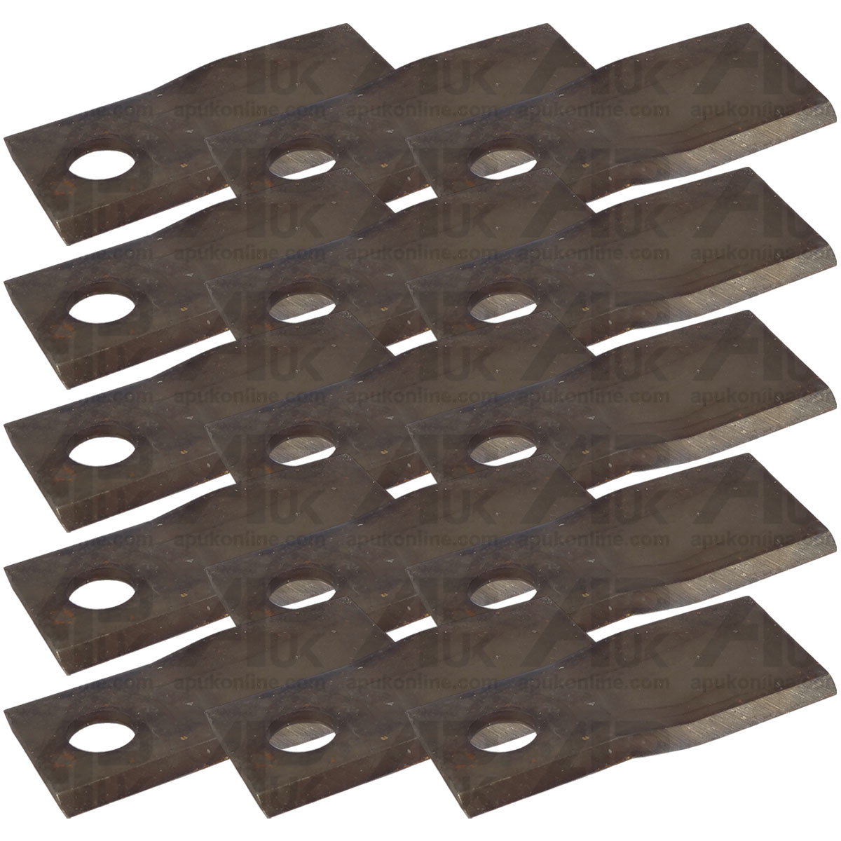 15x Blades RH CW for Kuhn FC303 FC313 FC350 FC352 FC353 FC4000 FC813 Mower