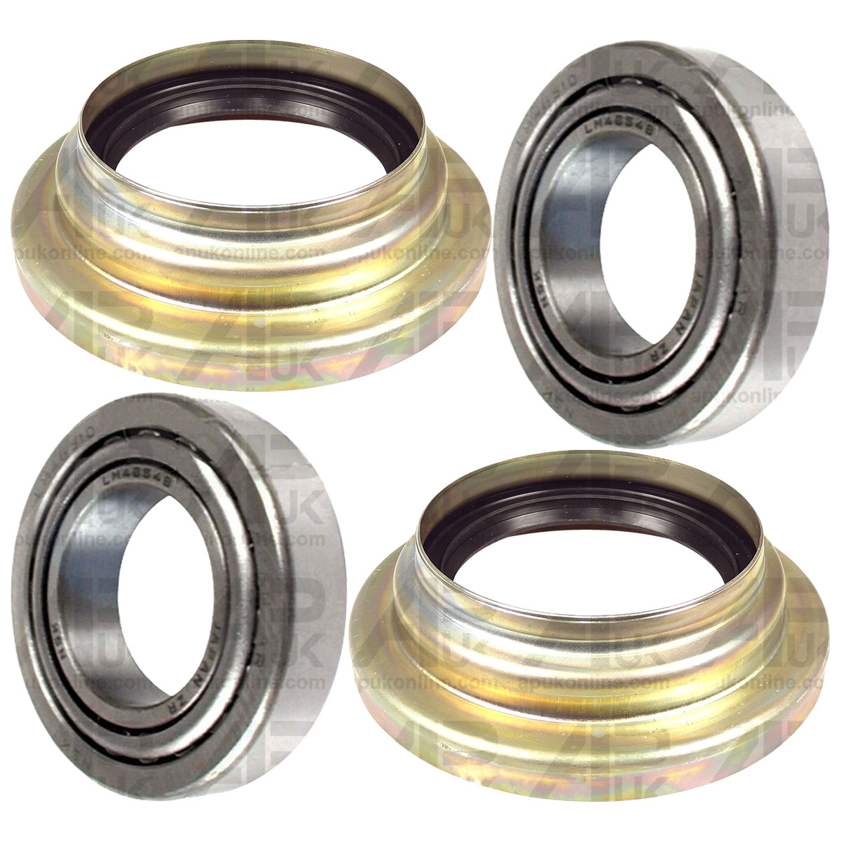 2x Rear Axle Bearing Outer Seal for Ford 250 260 335 340 345 420 445 450 Tractor