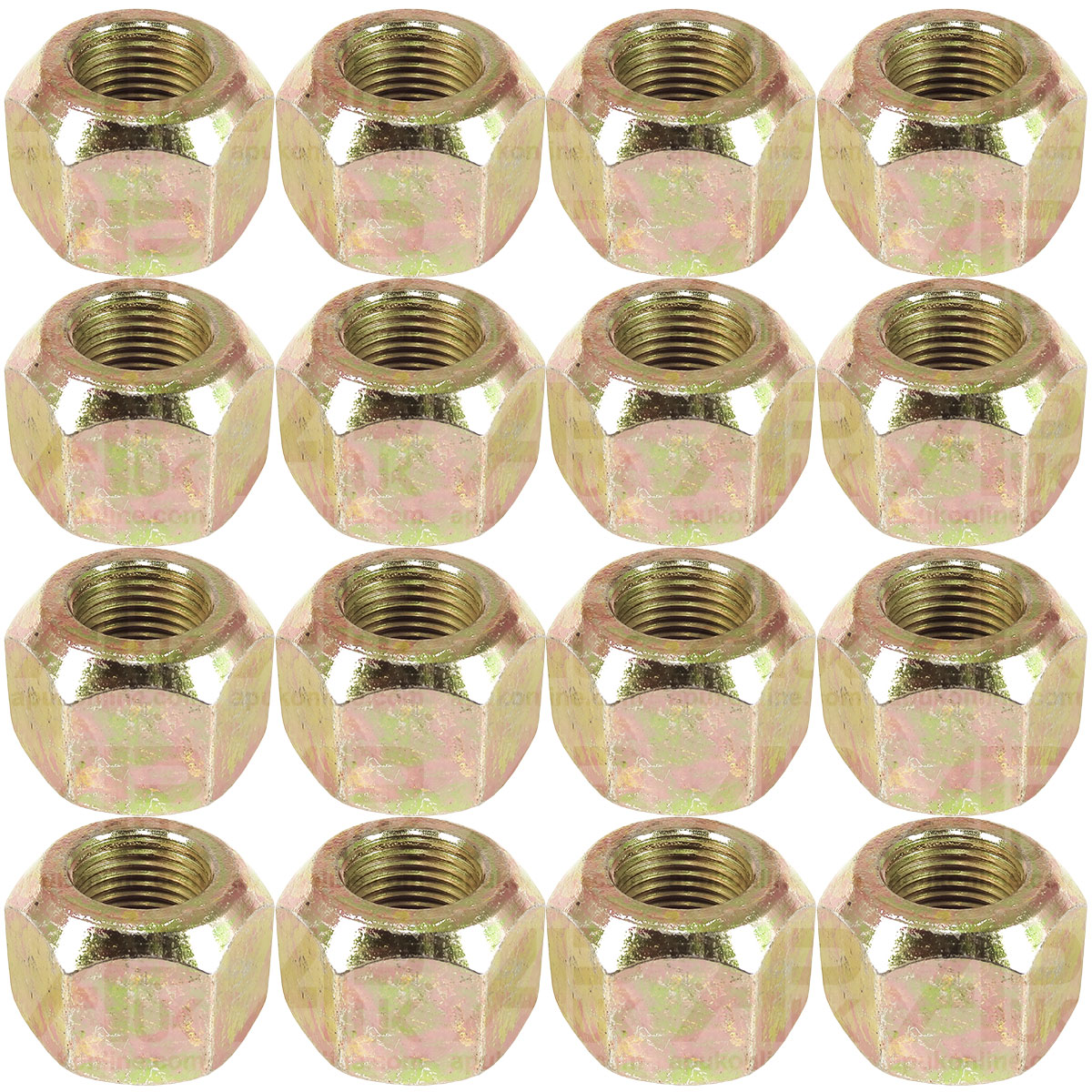 16x Rear Wheel Nuts 5/8&quot; for Massey Ferguson 165 168 265 158 175 185 188 Tractor