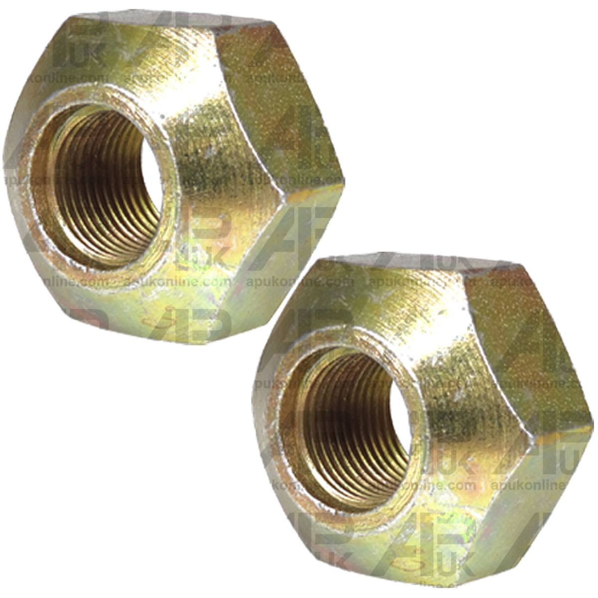 2x Wheel Nut 3/4&quot; for Fordson Power Super Major David Brown 990 995 996 Tractor