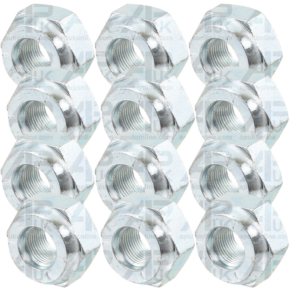 12x Rear Cone Wheel Nut 3/4&quot; for Ford 7200 7700 7810 8210 3550 5900 6410 Tractor