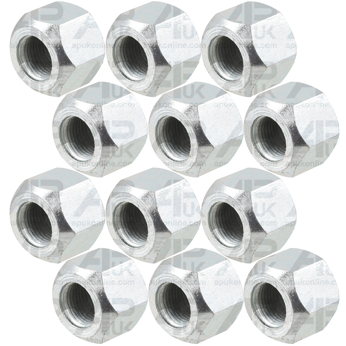 12x Rear Cone Wheel Nuts 5/8 for Massey Ferguson 165 168 265 158 175 185 Tractor