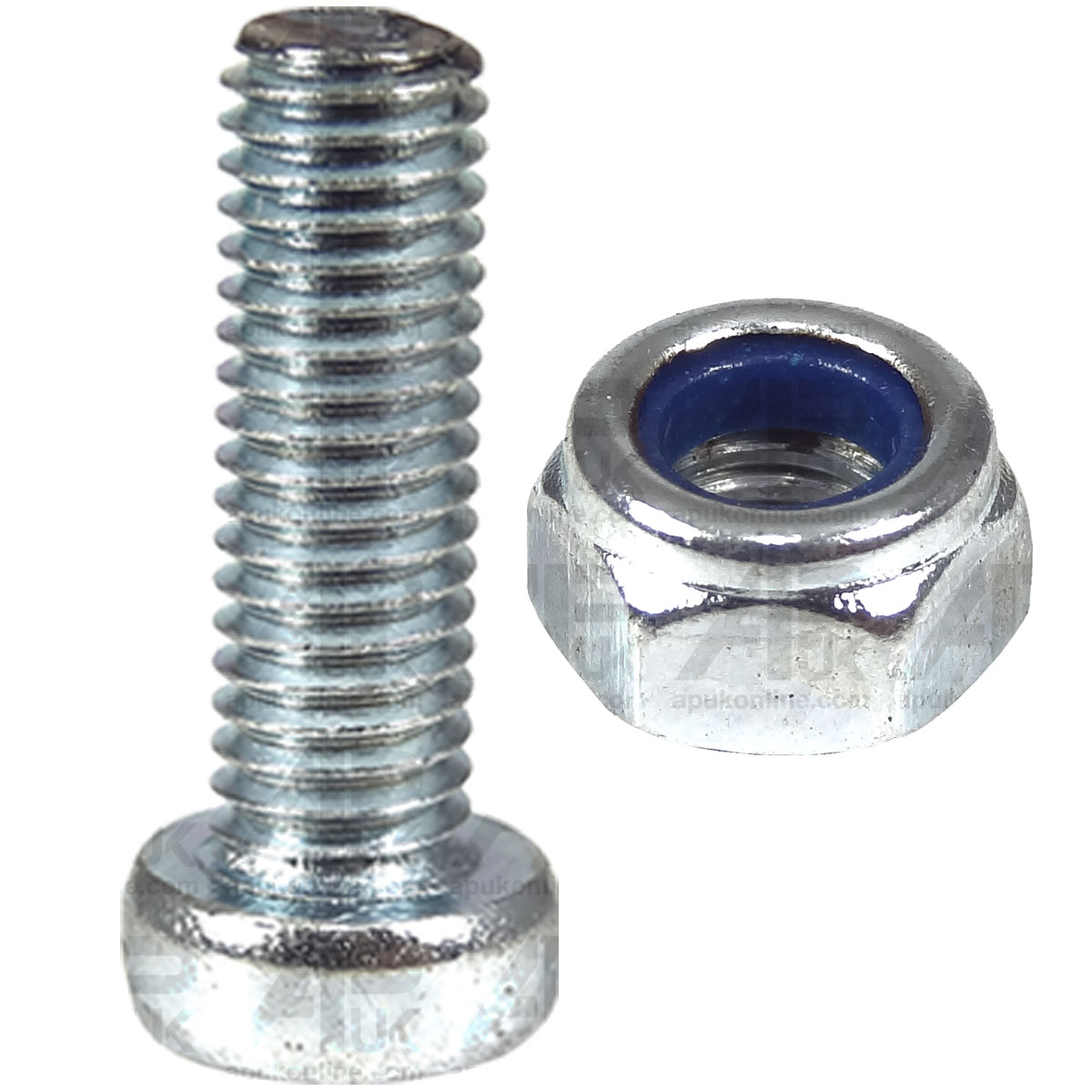 25x Cheese Head Machine Screws &amp; Nuts for Various Tractor &amp; Tools Implements