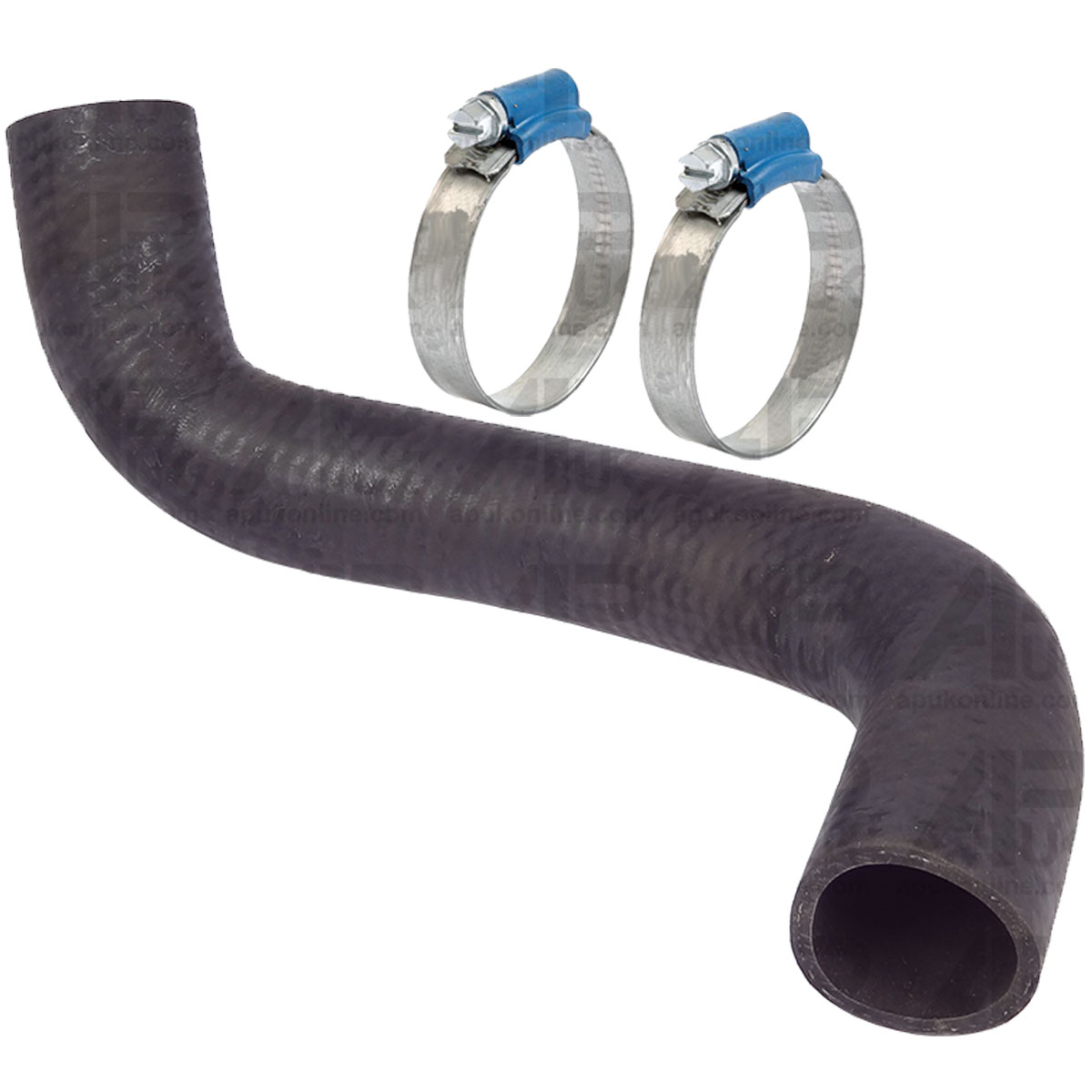 Radiator Bottom Hose &amp; Clips for Ford 3055 3100 3120 3300 3330 4130 4400 Tractor