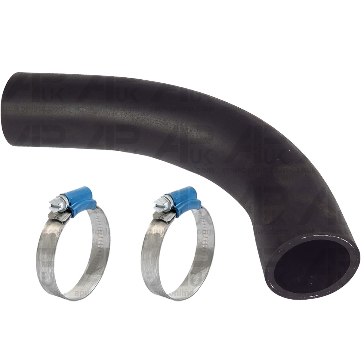 Radiator Rubber Top Hose &amp; Clips Clamps for Fordson Power Super Major Tractor