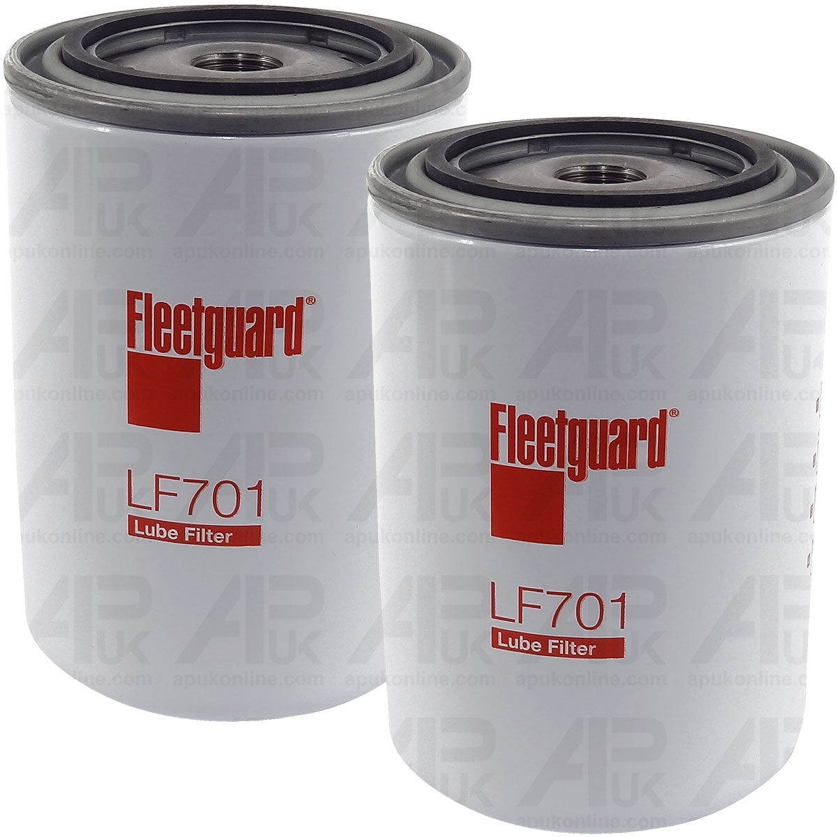 2x Fleetguard LF701 Oil Filters for JCB 520-10 520-50 525B 528-70 Telehandler