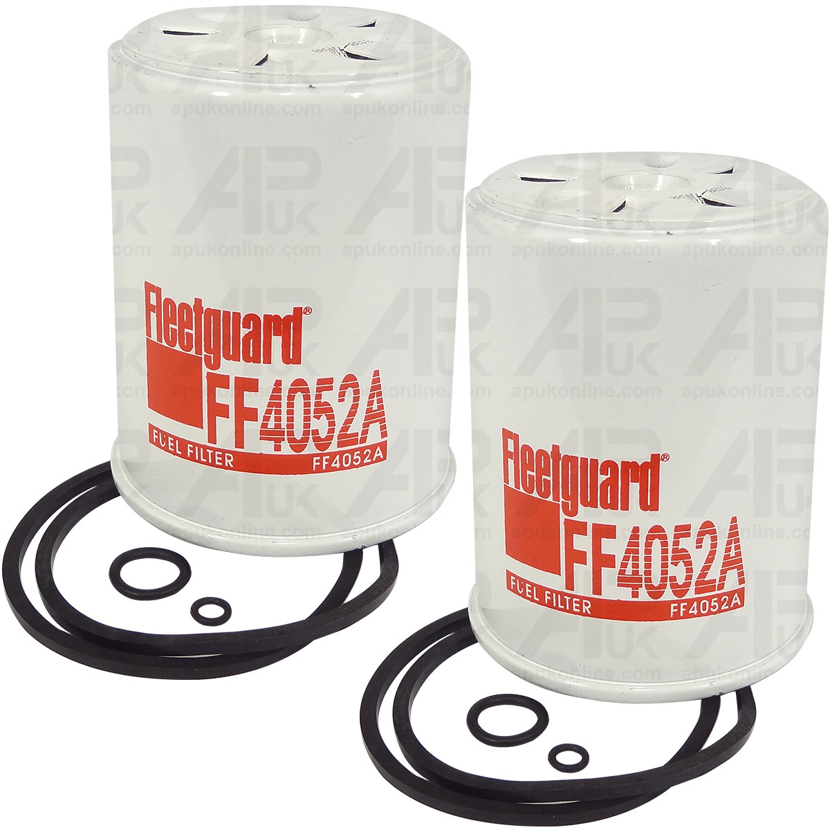 2x Fleetguard Fuel Filter for Massey Ferguson 40B 680 Tractor 36 34 7256 Combine