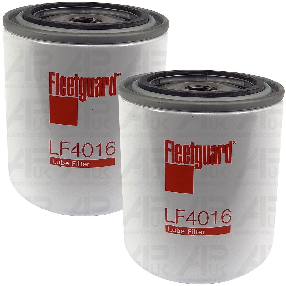 2x Fleetguard Short Oil Filter for Renault 65-32 65-34 70 80 361 421 432 Tractor