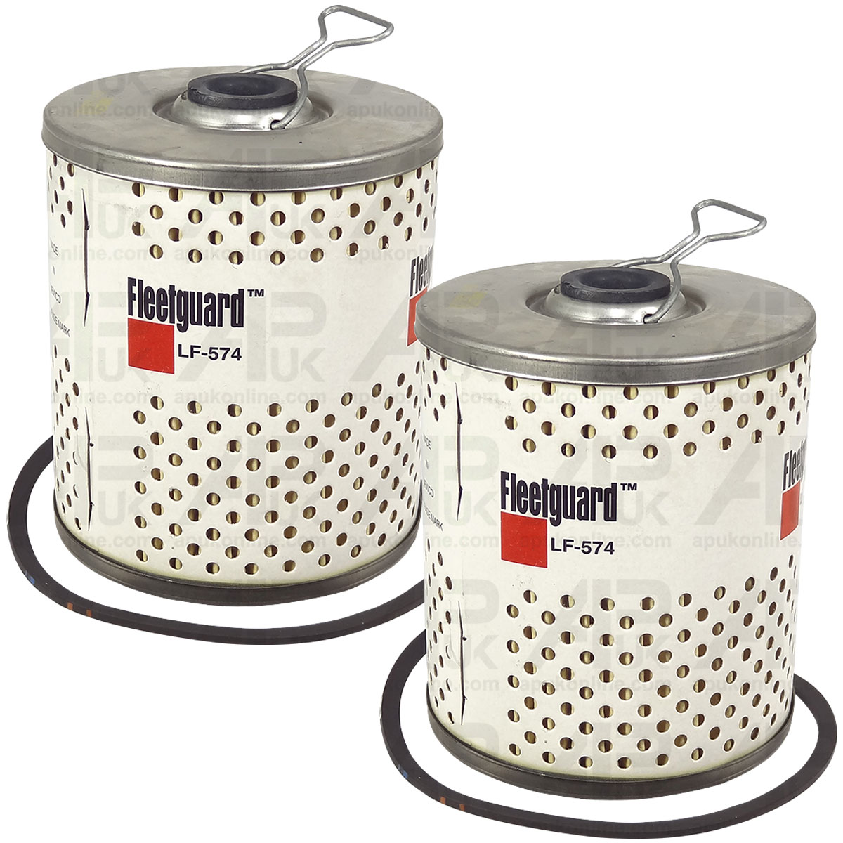 2x Fleetguard Oil Filter for Massey Ferguson 50 65 135 165 150 353 2135 Tractor