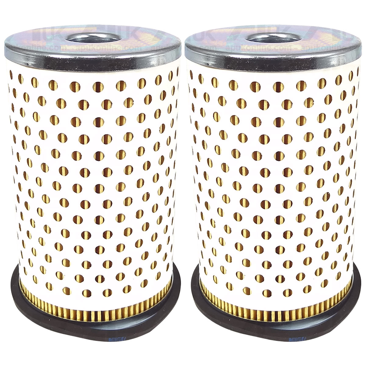 2x Fleetguard Oil Filter for Matbro C40 C50 C60 C70 C80 Forklift Loadster Minor
