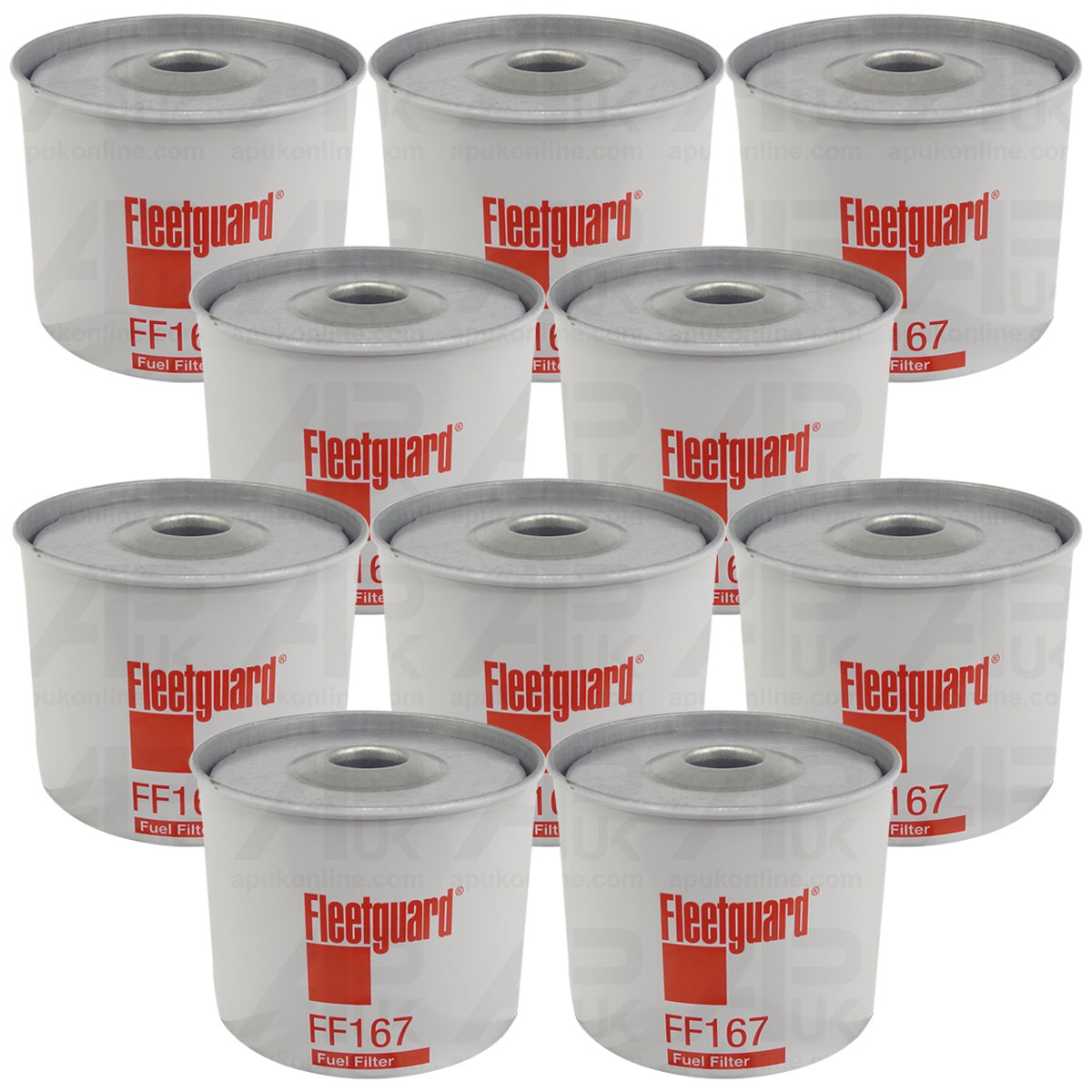10x Fleetguard Fuel Filter for Manitou MLT 626-725 629 629-120 630 Telehandler