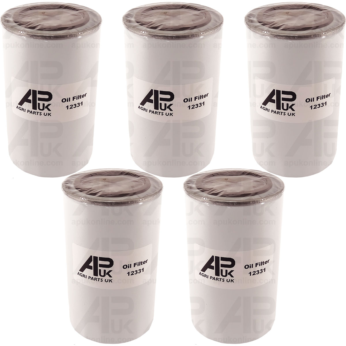 5x Oil Filter for Massey Ferguson 4255 5455 5460 399 699 4235 6235 Tractor