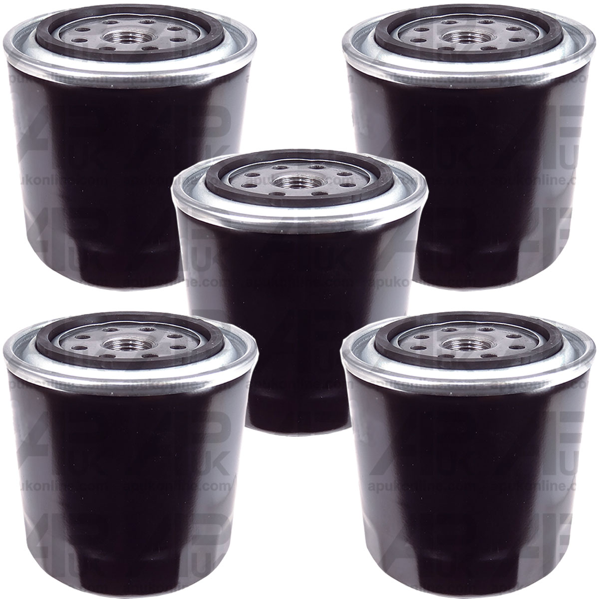5x Short Oil Filter for Ford 6810 7100 7200 7410 231 2100 3900 4130 4200 Tractor