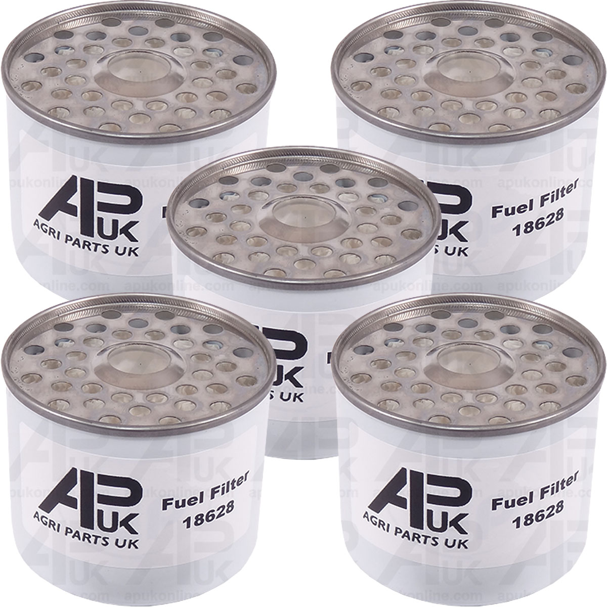 5x Fuel Filter Element for Massey Ferguson 35 65 135 148 165 168 245 265 Tractor