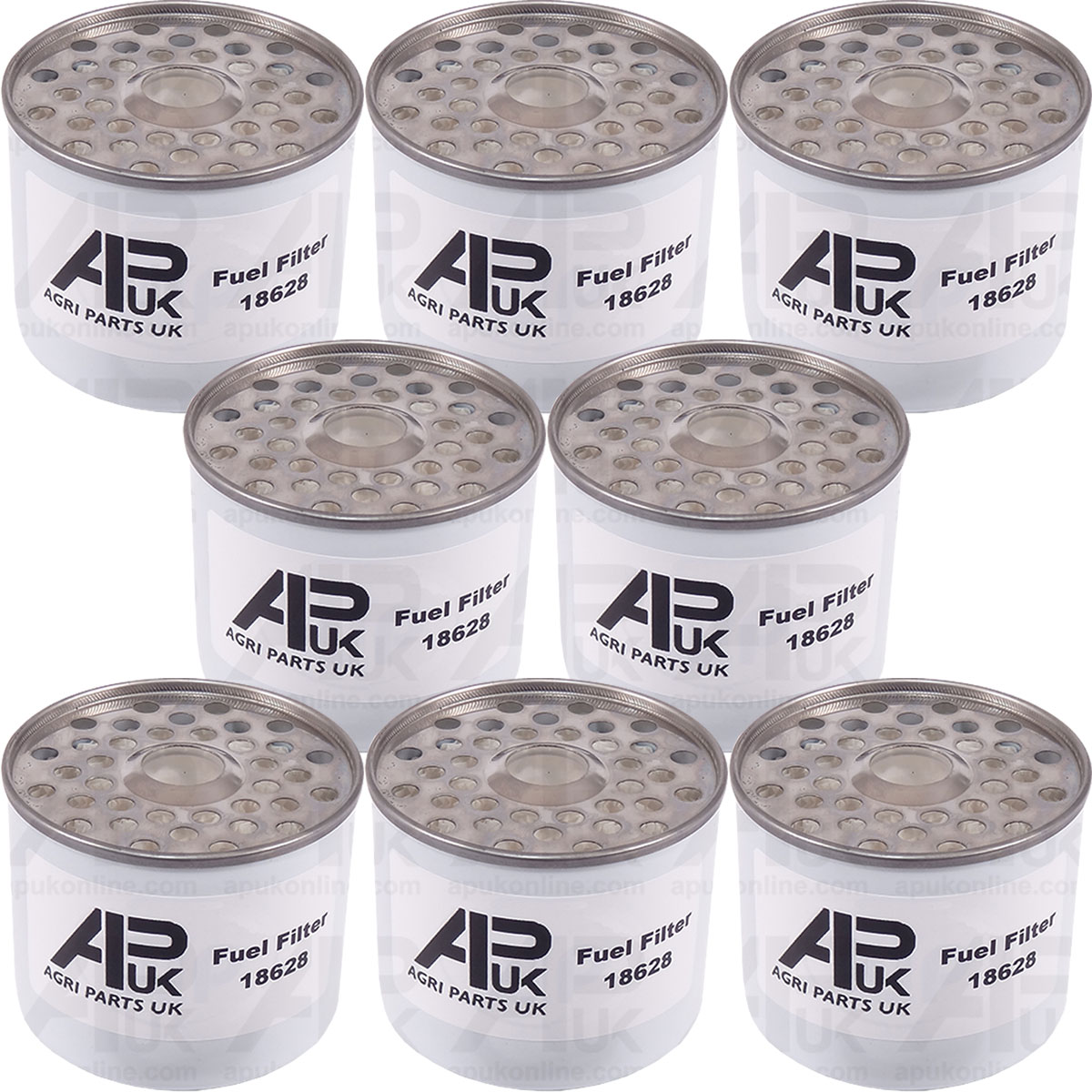 8x Fuel Filter Element for Massey Ferguson 35 65 135 148 165 168 245 265 Tractor