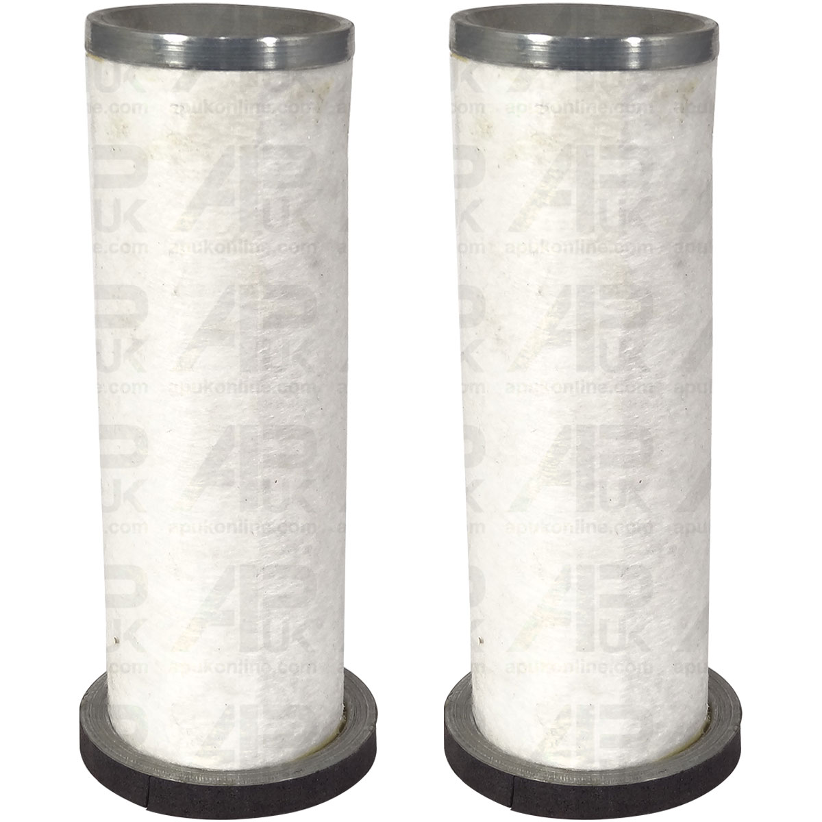 2x Inner Air Filters Dry Type 198mm for Massey Ferguson 135 148 3 Cyl Tractor