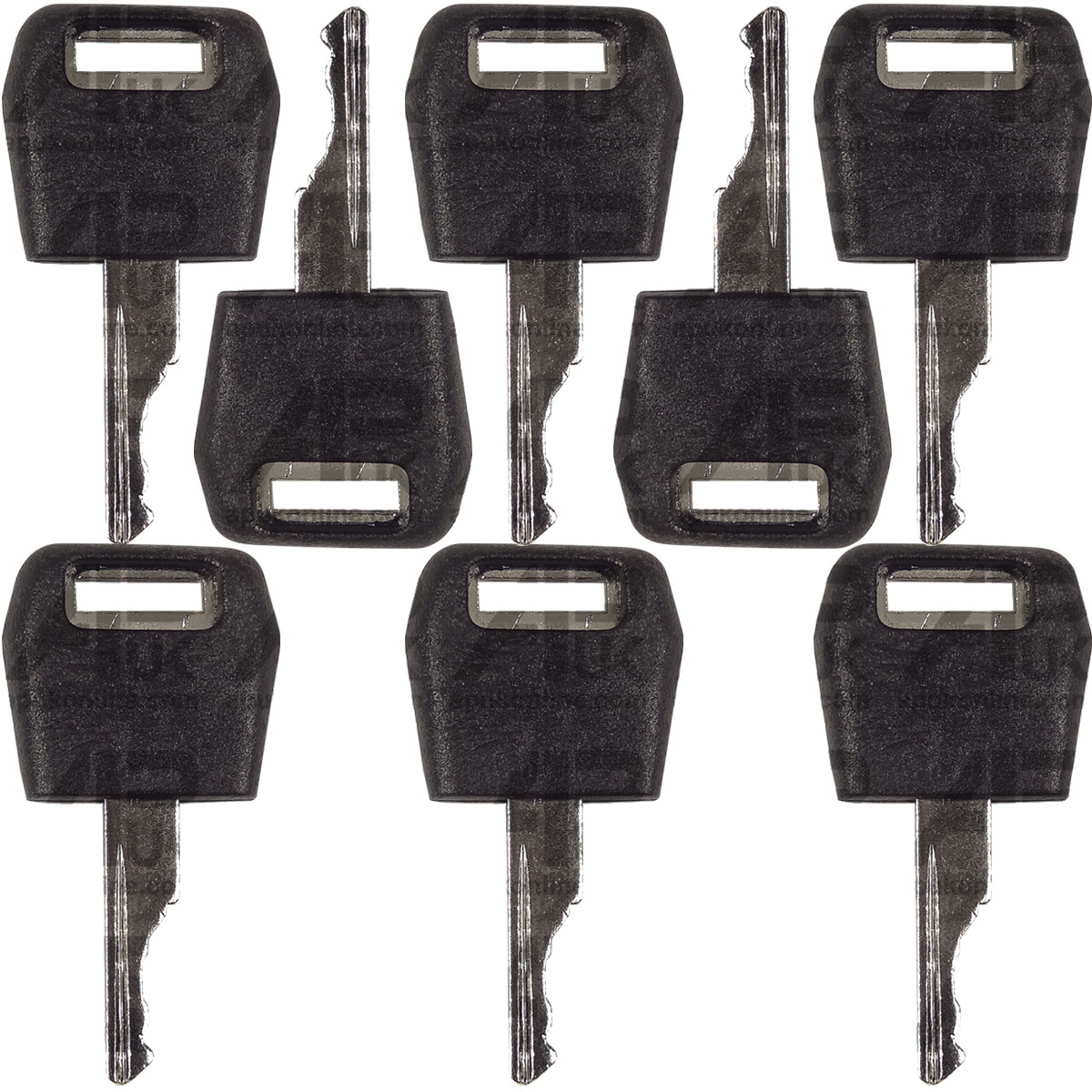 8x Ignition Motor Starter Keys for John Deere 2355 2855 3055 3150 3155 Tractor