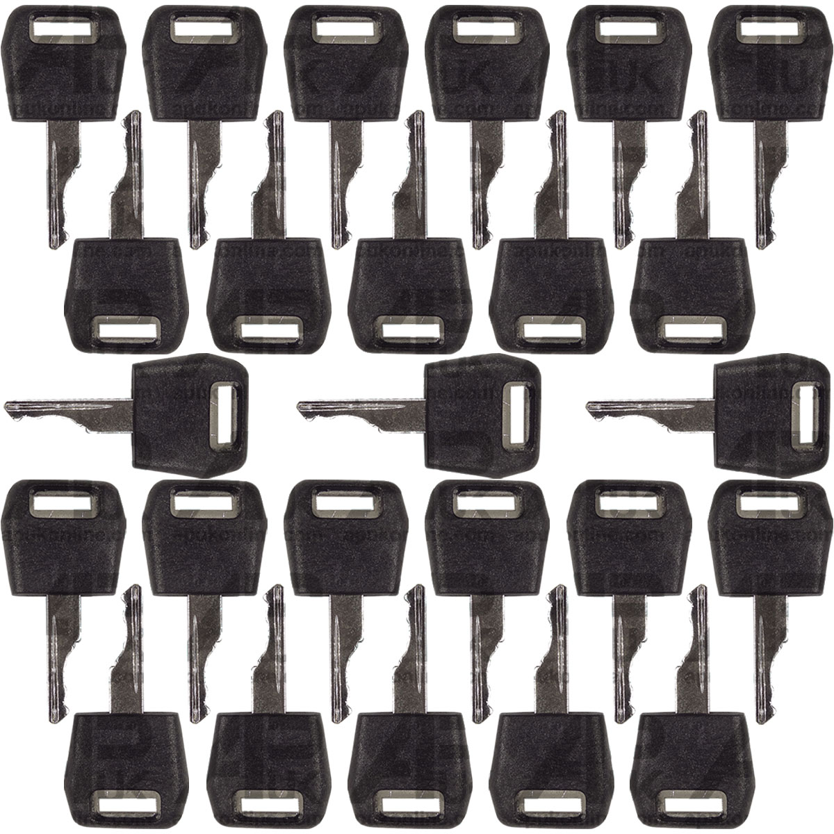 25x Ignition Motor Starter Keys for John Deere 2355 2855 3055 3150 3155 Tractor