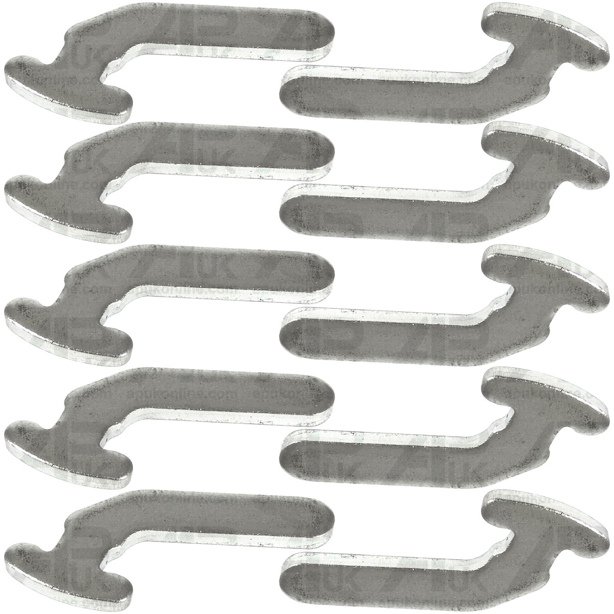 10x Beam Lock Safety Lock Pin Clip Bolt for AR Pallet Racking Shelving Storage