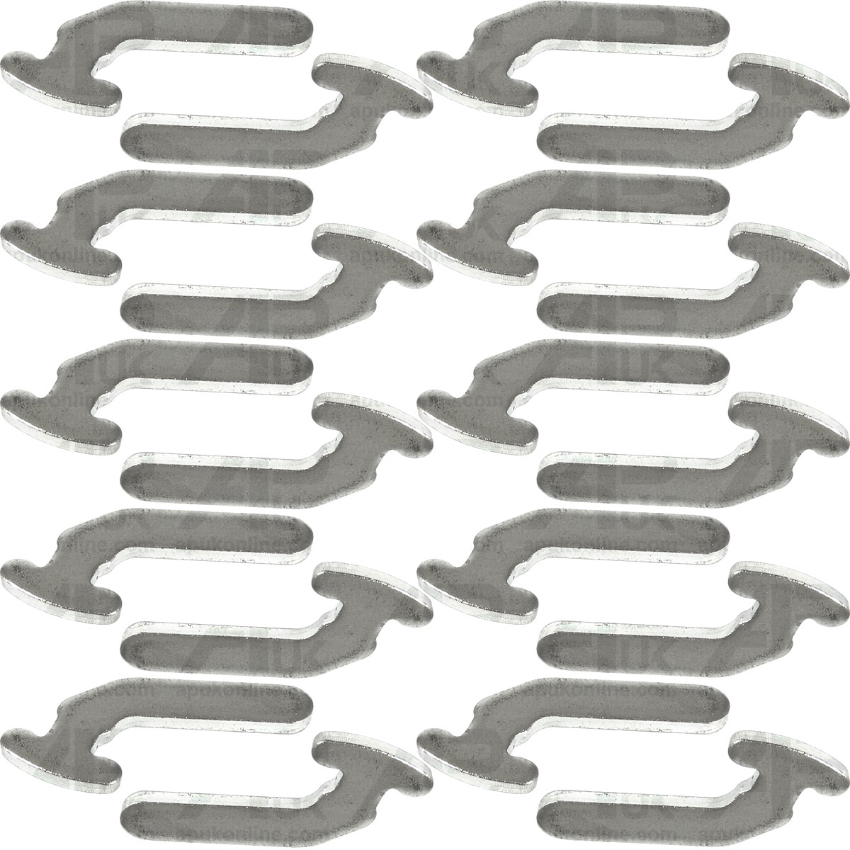 20x Beam Lock Safety Lock Pin Clip Bolt for AR Pallet Racking Shelving Storage