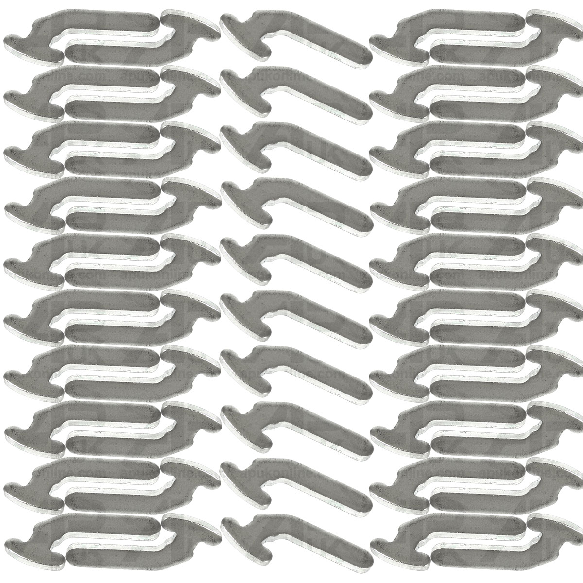 50x Beam Lock Safety Lock Pin Clip Bolt for AR Pallet Racking Shelving Storage