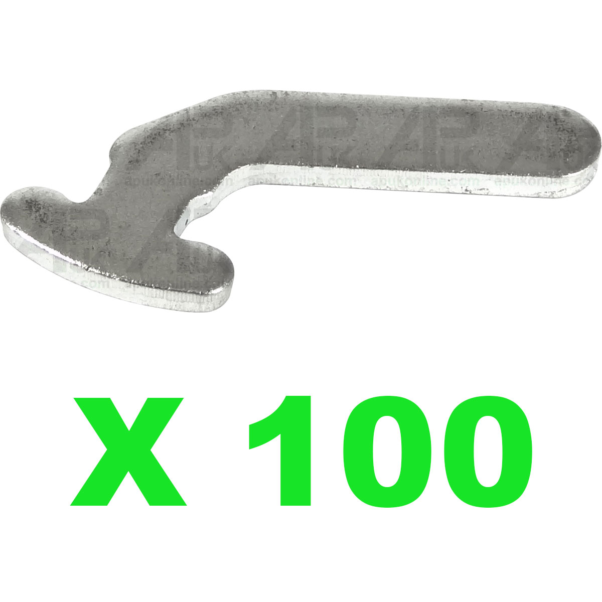 100x Beam Lock Safety Lock Pin Clip Bolt for AR Pallet Racking Shelving Storage