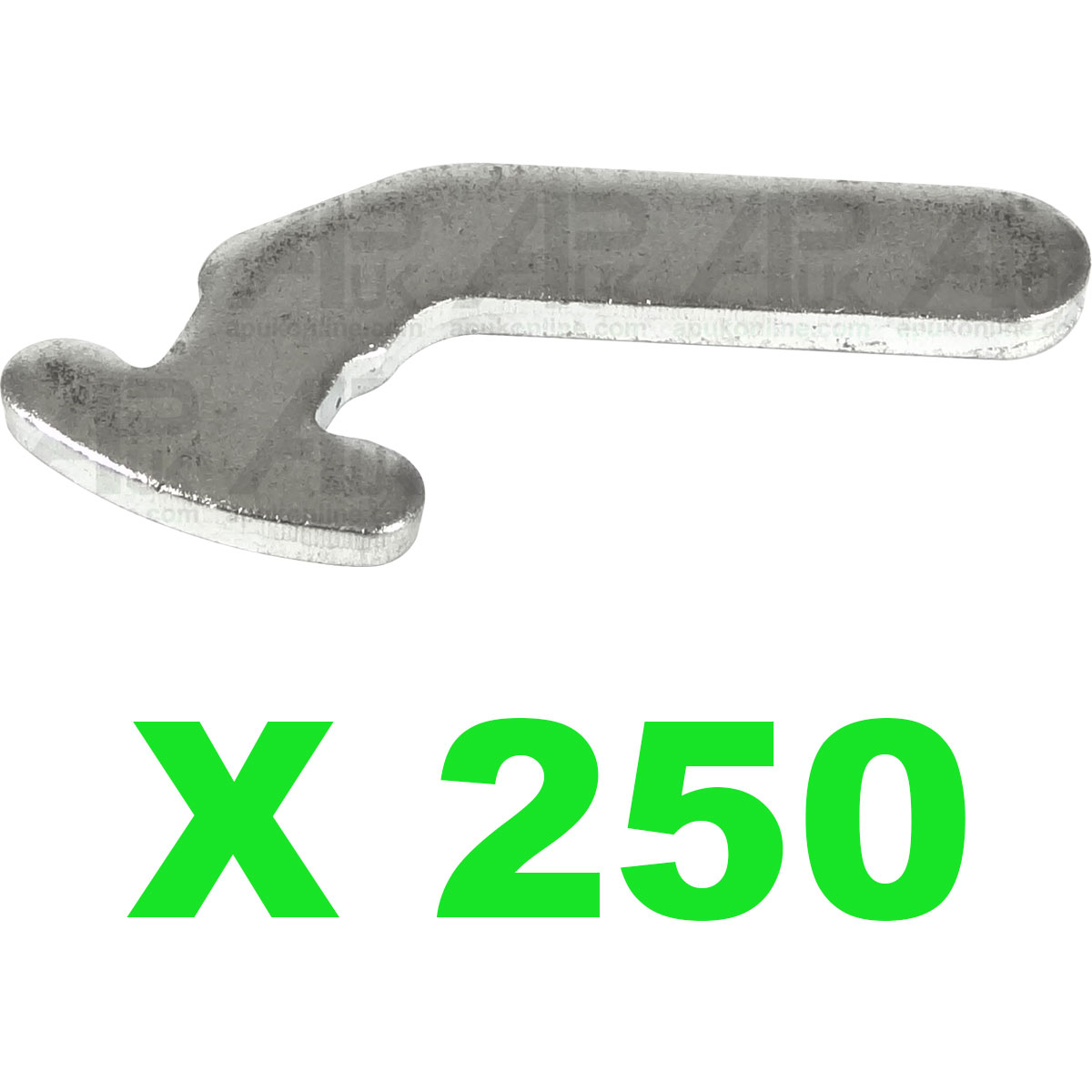 250x Beam Lock Safety Lock Pin Clip Bolt for AR Pallet Racking Shelving Storage