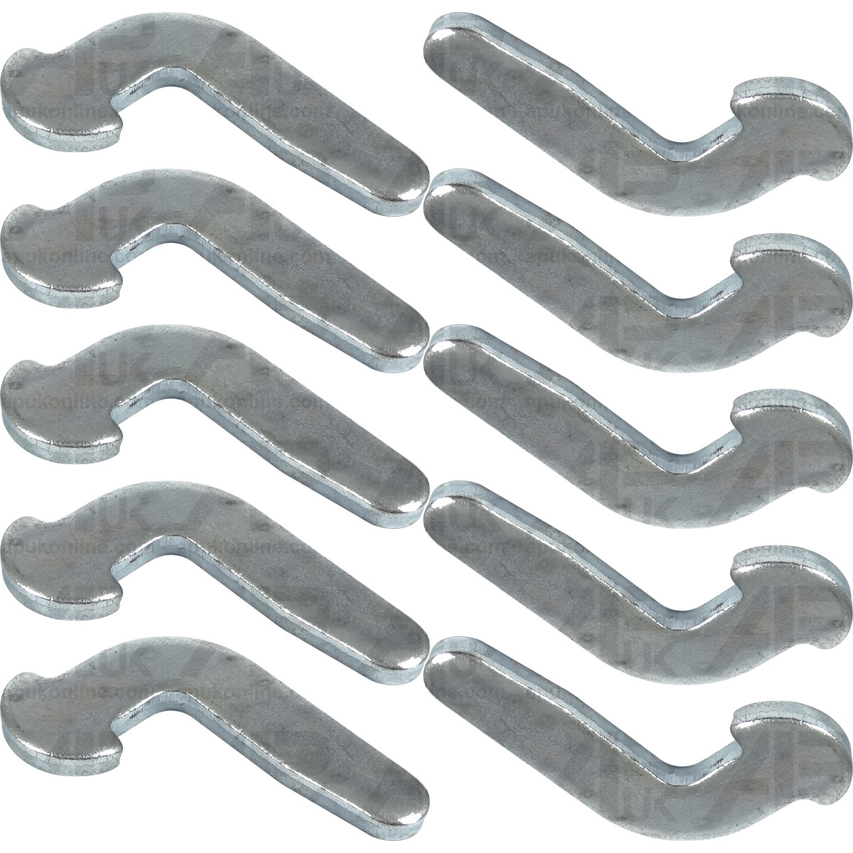 10x Beam Safety Lock Locking Pin Clip J Bolt for Sperrin Pallet Racking Shelving