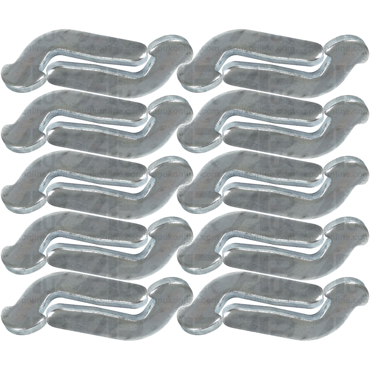 20x Beam Safety Lock Locking Pin Clip J Bolt for Sperrin Pallet Racking Shelving