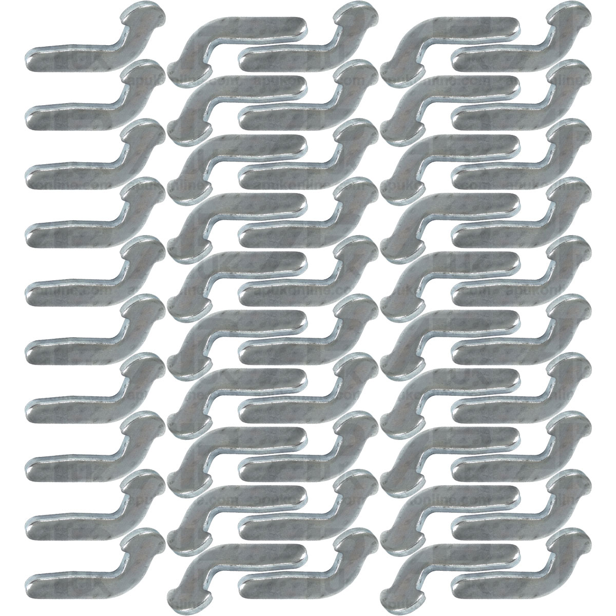 50x Beam Safety Lock Locking Pin Clip J Bolt for Sperrin Pallet Racking Shelving