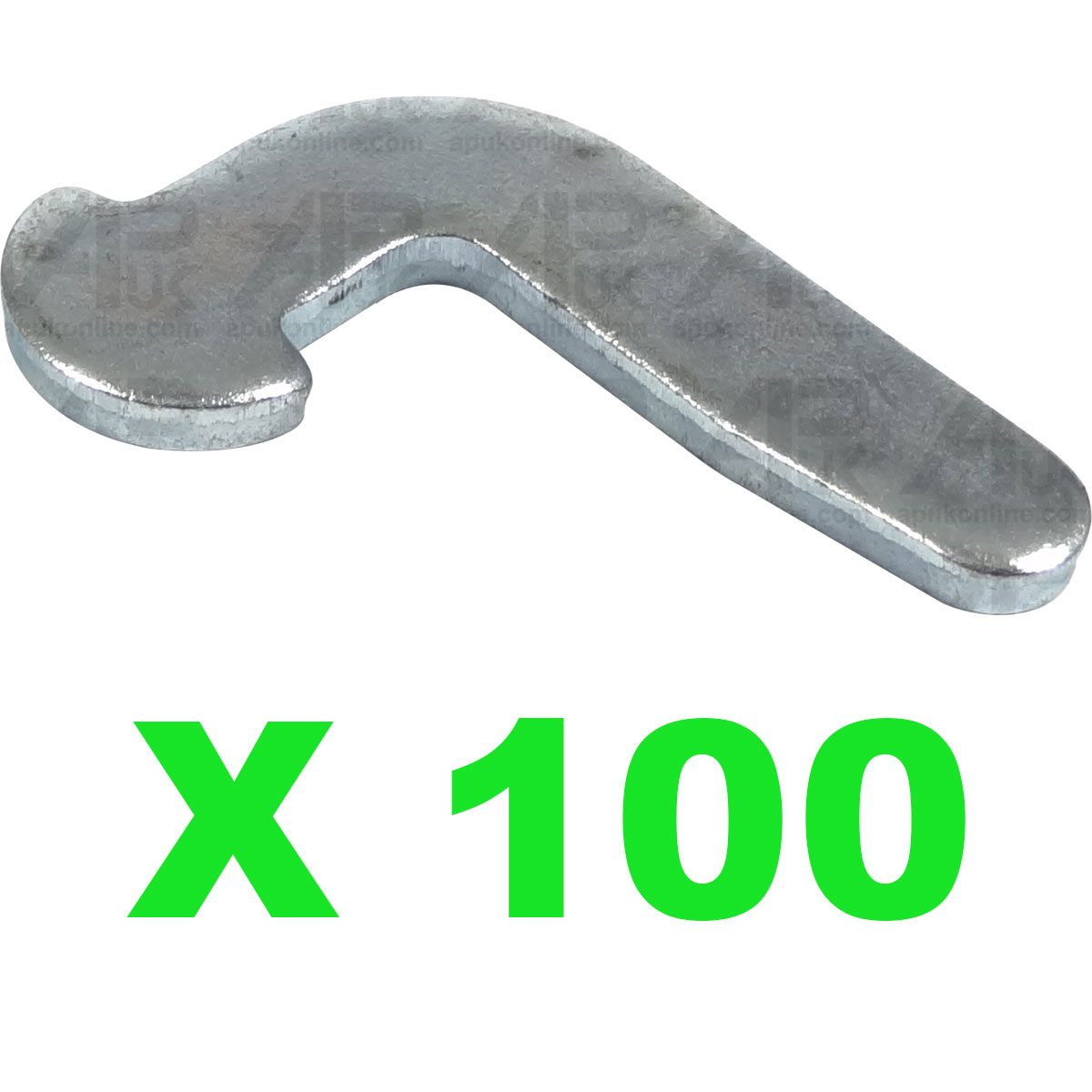 100x Beam Safety Locking Pin Clip J Bolt for Sperrin Pallet Racking Shelving