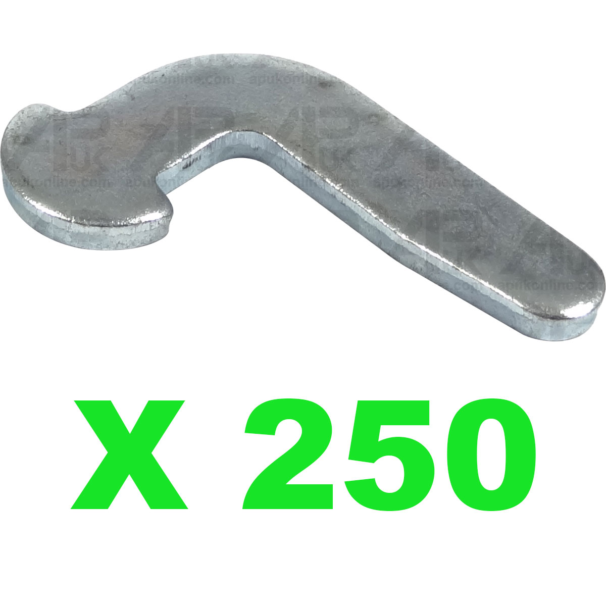 250x Beam Safety Locking Pin Clip J Bolt for Sperrin Pallet Racking Shelving
