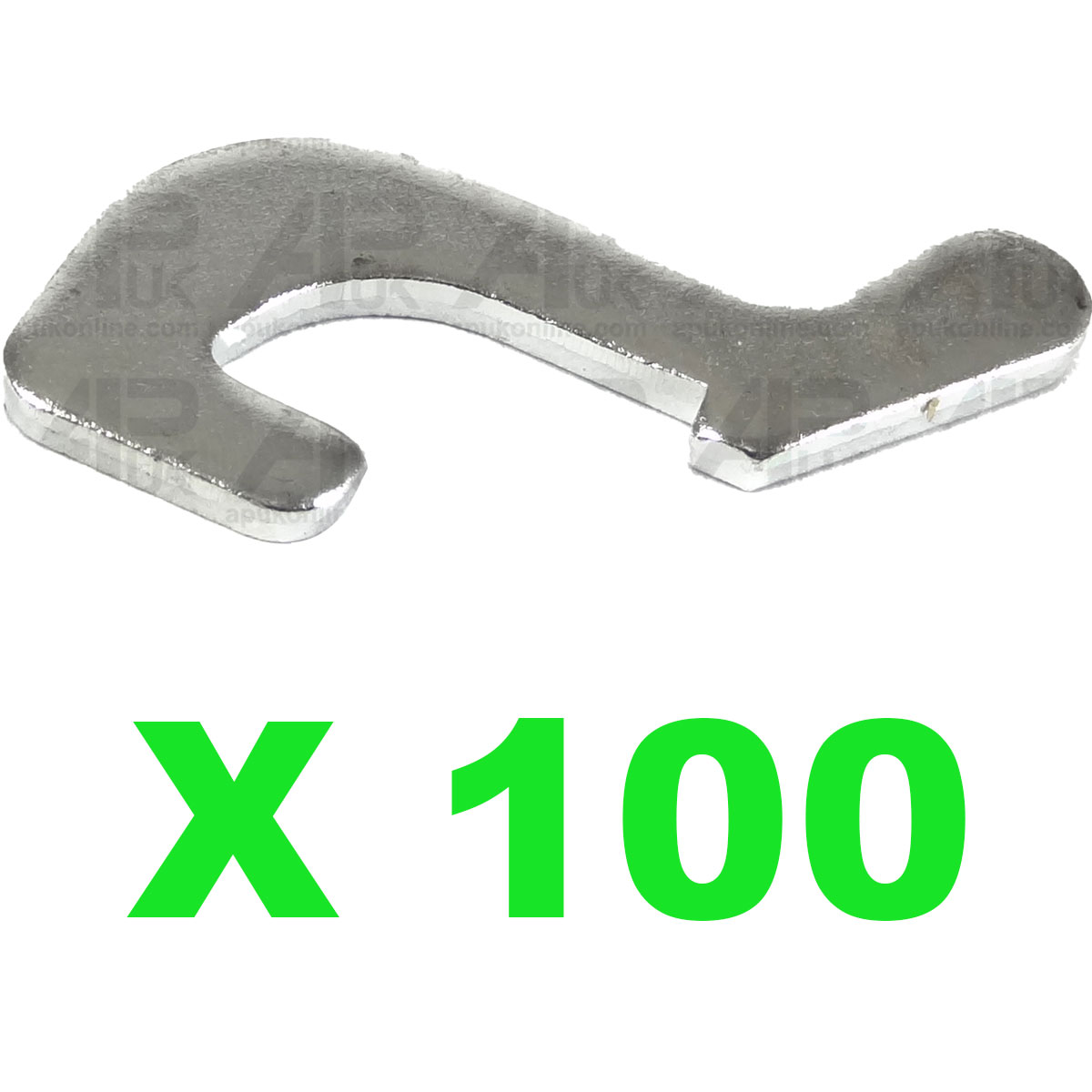 100x Beam Safety Locking Pin Clip J Bolt for Redirack Pallet Racking Shelving