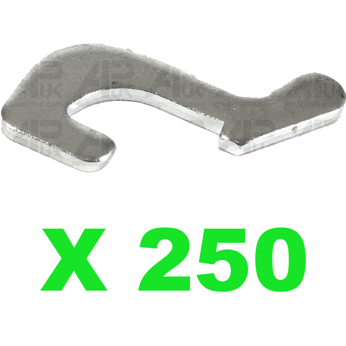 250x Beam Safety Locking Pin Clip J Bolt for Redirack Pallet Racking Shelving