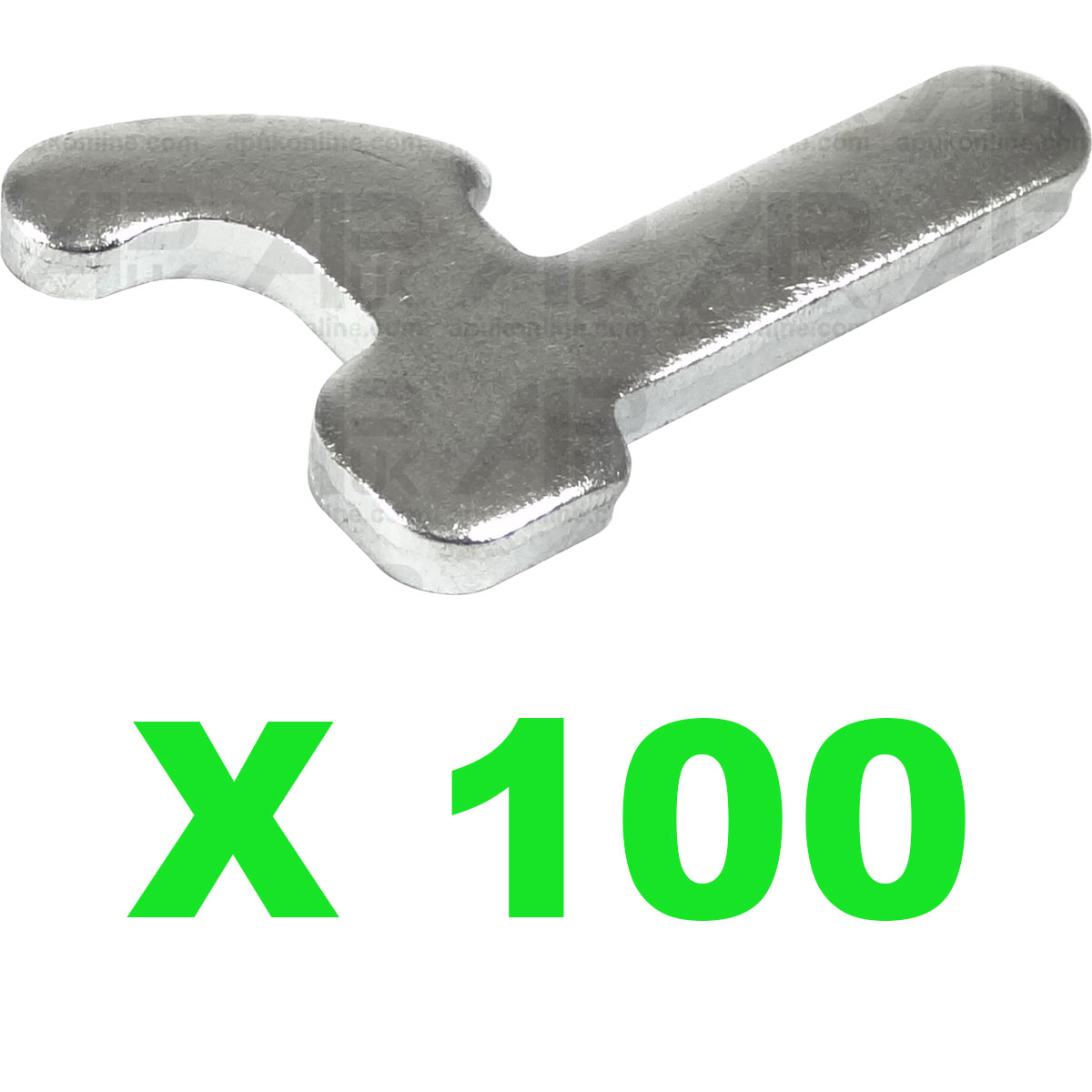 100x Beam Safety Locking Pin Clip for Planned P Series Pallet Racking Shelving