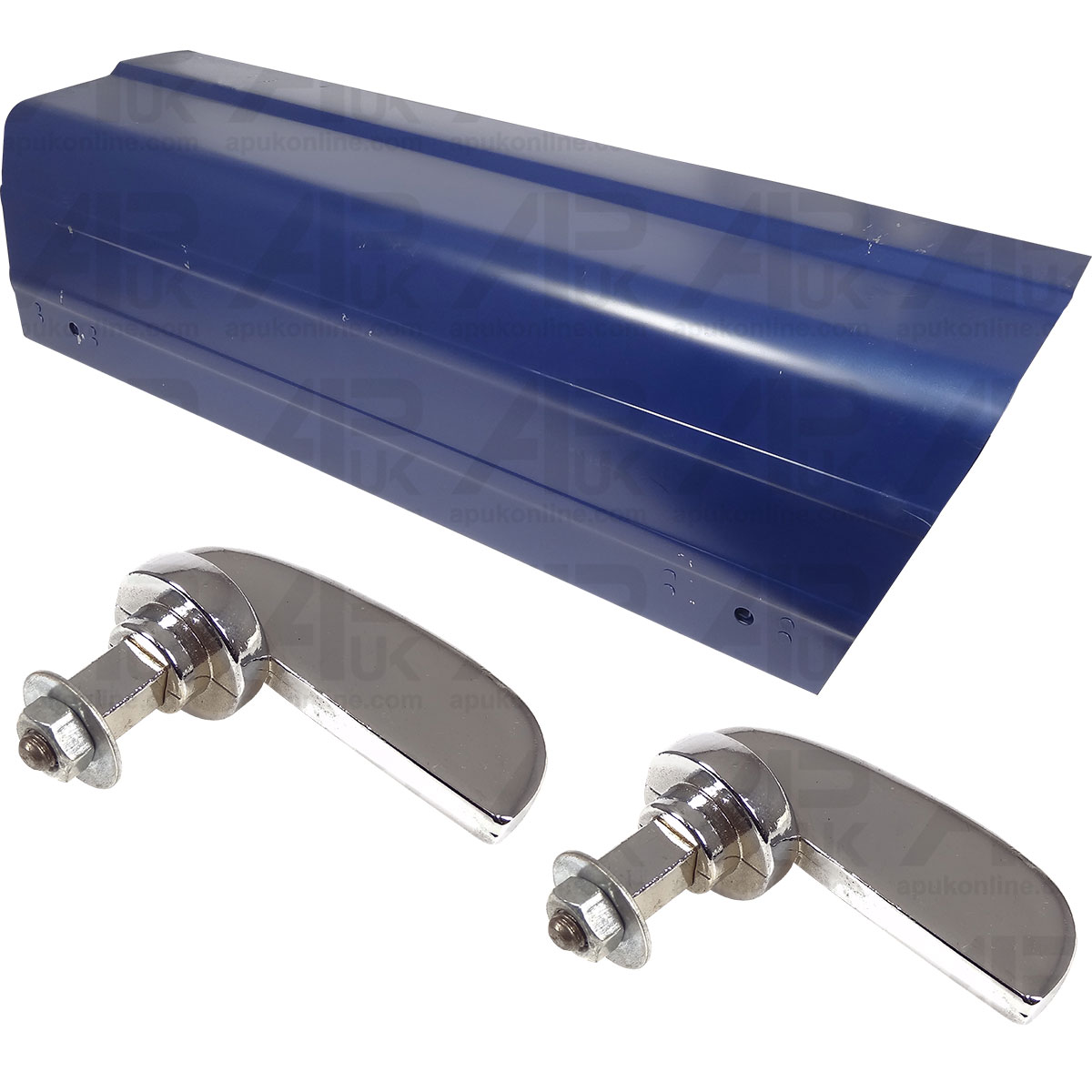 RH Bonnet &amp; Catch Handles Straight for Ford 3330 4400 4410 4500 5340 535 Tractor