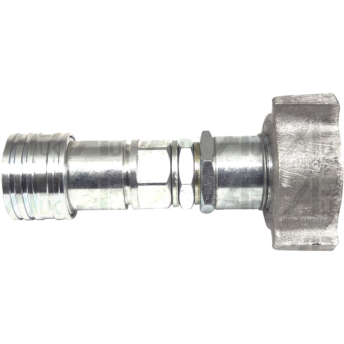 Hydraulic Adapter Exactor 3/8&quot; to 1/2&quot; BSP Female Quick Release for Fiat Tractor