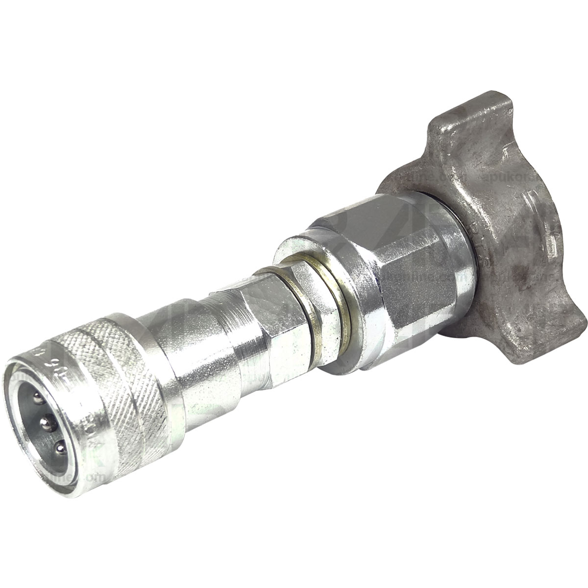 Hydraulic Adapter Dowty 3/8&quot; to 3/8&quot; BSP Female QR for John Deere JCB Tractor